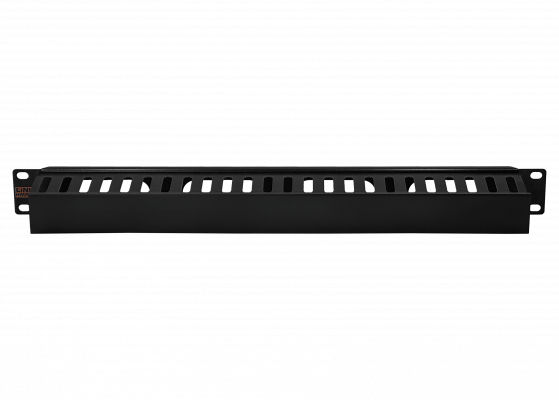 RAD-1PL LINKMADE Bandeja organizadora metálica-plástica de 1U para rack de 19 pulgadas, profundidad 53mm