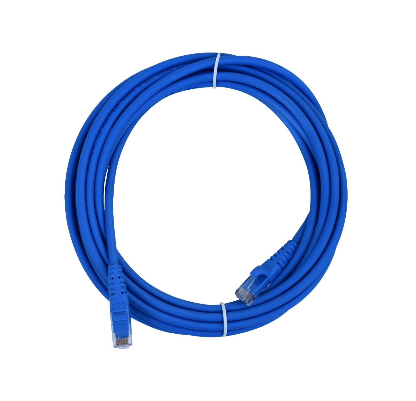 CP6A-50L LINKMADE Cable Patch Multifilar Cat6 U/UTP Azul LSZH de 5 Metros Inyectado