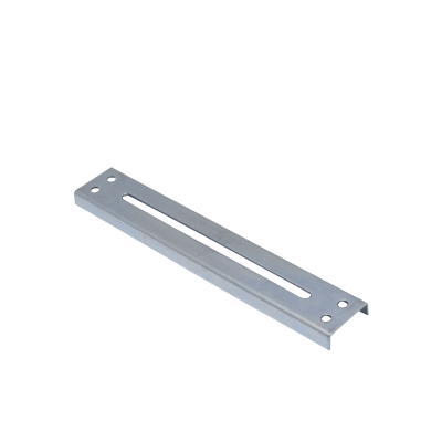 CCA-30C 30cm 4-Perfil Carril Metálico Ranurado Sujeción para CC-120 301x49x13mm