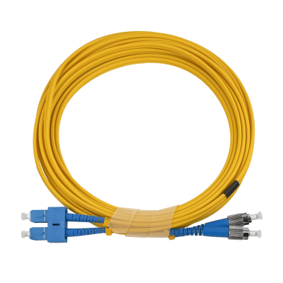 JFSCF5 5mt SC-FC MonoModo SM Duplex Jumper Cable Fibra