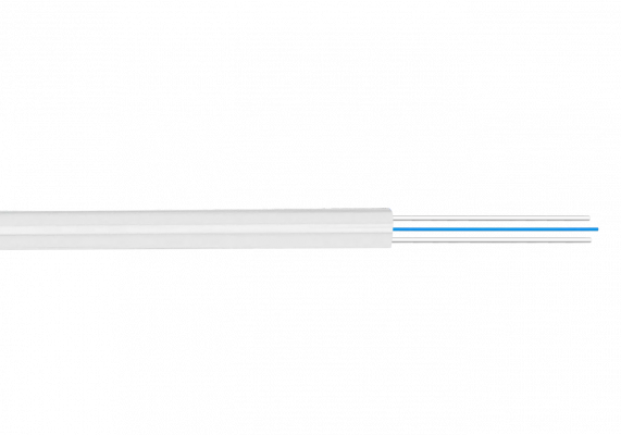 CFSP1 1-Fibra-G652D Blanca 500m DropCable Exter. FTTH SM LSZH 3x2mm