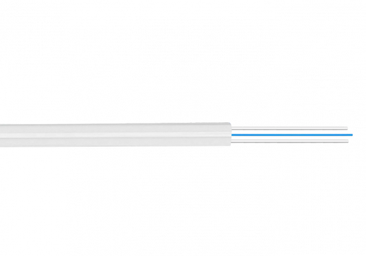 CFSP1 1-Fibra-G652D Blanca 500m DropCable Exter. FTTH SM LSZH 3x2mm