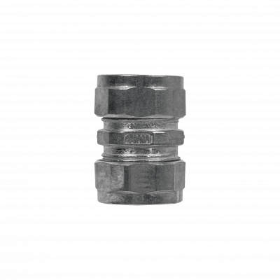 EMT20-UC Acoplador de Compresión 20mm Acero Zincado para Tubería EMT 20,0mm