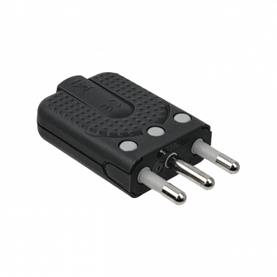 EMV3PT BTICINO 2P+T 16A Conector Macho Portátil 2-Posiciones S2466TGE
