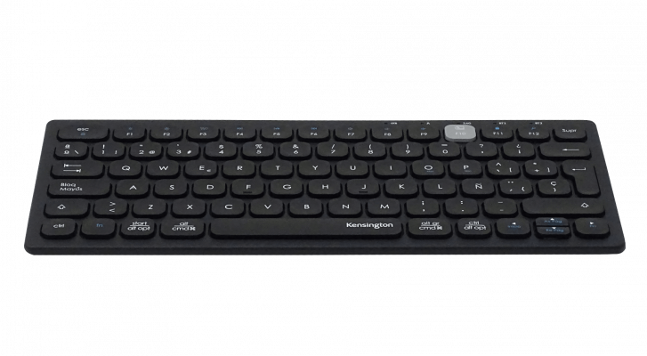 WIRELESS-K KENSINGTON Teclado Sin Cables 2,4Ghz BT v3.0/5.0 Negro USB incluye/2-AAA