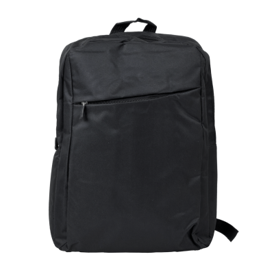 MOCHILO Mochila Negra Notebook 16-plug 33x40cm