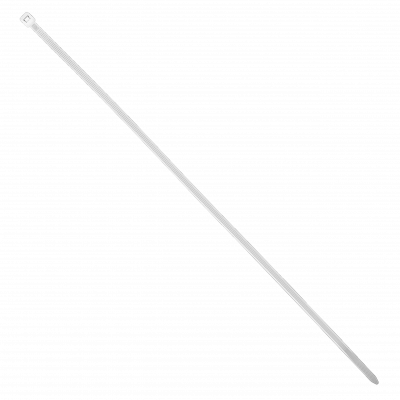 CV-435W Paquete de 50 unidades 350x4,8mm Nylon Blanca Correa Adhesiva Plástica 4.8x350mm