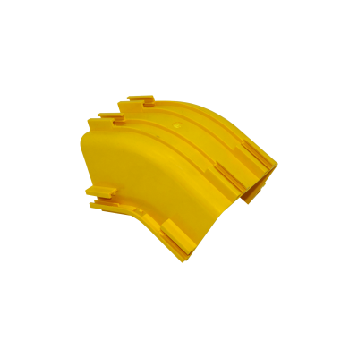 CCA-120-AI 120x100mm Angulo 45º Interior Amarilla PC+ABS LSZH Macho