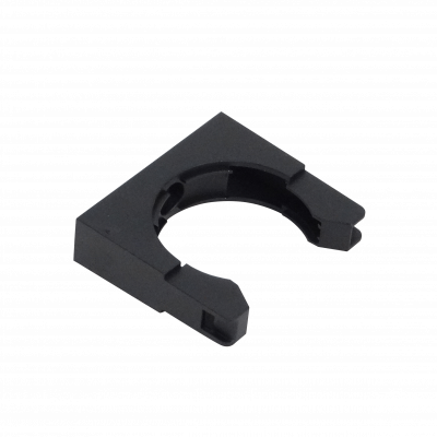 FLEP55-A Abrazadera de sujeción de nylon negro de 55mm para tubería conduit flexible plástica