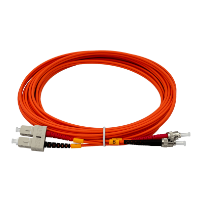 JFMTC5 5 metros ST-SC OM1 Multimodo MM Dúplex Latiguillo de Fibra Óptica 62.5/125um LSZH