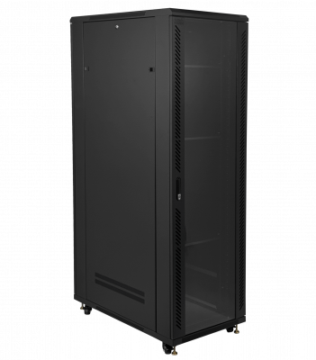 RK42-10VLD LINKMADE Desarmado 42U 1000mm Bastidor 100cm-Profundidad c/PDU-VENT-Bandejas Pu