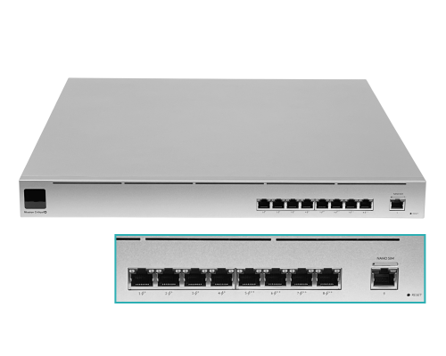 USW-CRITICALE UI 2-C14-230V 9-1000(4-PoE++ 4-PoE+ Switch UPS inc-368Wh opc-48V 1-C13