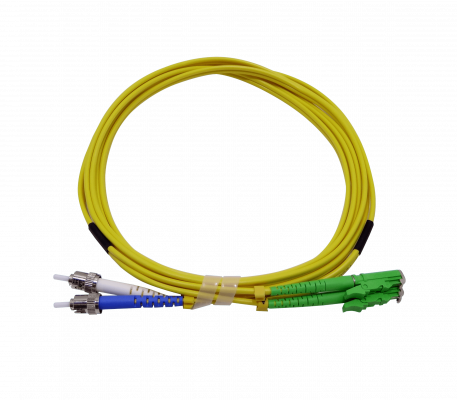JFSDT3 3mt E2000/APC-ST/UPC Monomodo SM Duplex Latiguillo Fibra 3.0mm 9/125