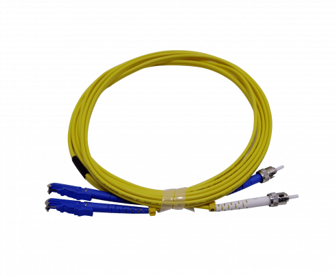 JFSET3 3mt E2000/UPC-ST/UPC Monomodo SM Dúplex Cable de Fibra Óptica 3.0mm 9/125