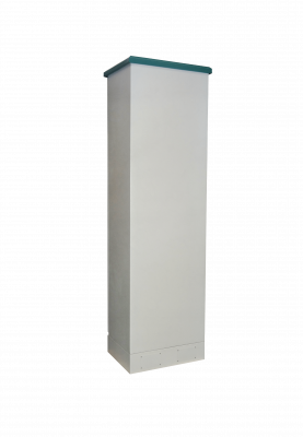 RK45-5LE LINKMADE Gabinete Rack 45U 644x500mm para Exterior/Piso Color Beige IP65 con PDU Bandeja y Ventiladores