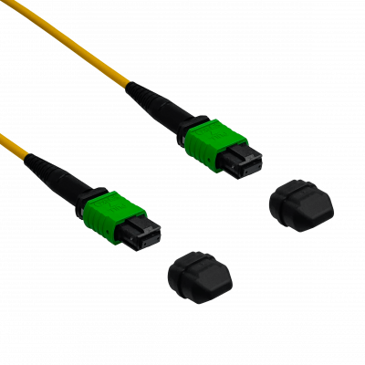JFSMM5U UI 5mt MPO-MPO 12-Fibras Type-B MonoModo SM Jumper Cable Fibra LSZH
