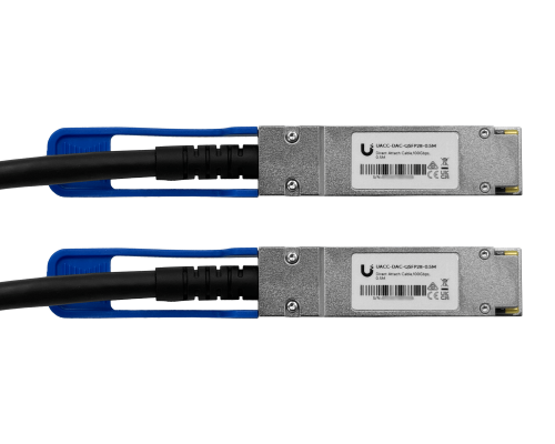 UD7-0 UI Cable de Cobre de Conexión Directa DAC QSFP28-100G de 0.5 Metros 30AWG UACC-DAC-QSFP28-0.5