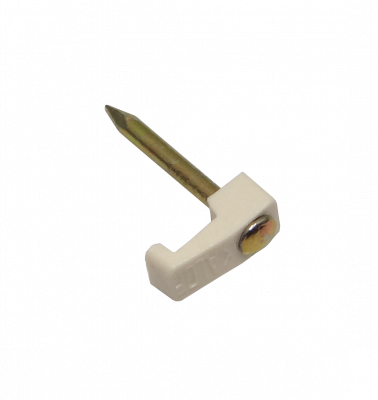 GRAMPA-5 KALOP 100-UN Nº5 Blanca 1,6x4,5mm Clavo-14x1,8mm Galvanizado Fijación-Cables