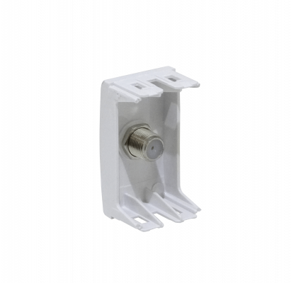 KEP-T KALOP Blanco Toma de Televisión por Cable Pin Fino Hembra-Hembra Coaxial F-H/F-H requiere/KEP-A KL40291