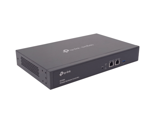 OC300 TP-LINK Controlador de Red Omada 2 Puertos 1000Mbps 100-240VAC 1-USB-AH Gestión 500-EAP Montaje en Rack