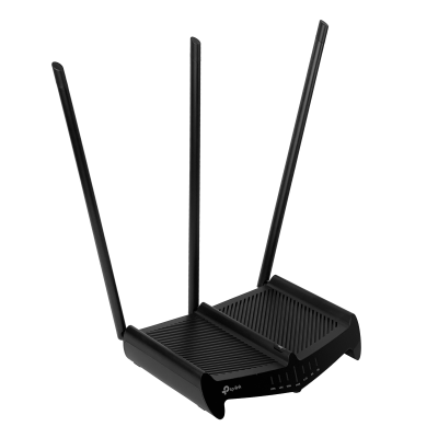 C58HP TP-LINK 3-RPSMA 2,4GHz-450mbps Antenas-9dBi 4-Puertos-LAN 1-Puerto-WAN Enrutador Inalámbrico
