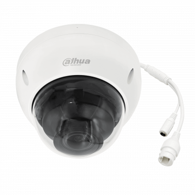 HDBW2441 DAHUA Cámara Hemisférica 4 Megapíxeles Lente Varifocal 2,7-13,5mm IP67 IK10 Alimentación PoE Alcance Infrarrojo 40 Metros WizSense