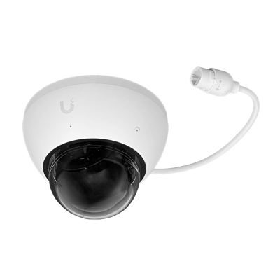 UVC-AI-DOME-W UI Cámara IP Domo Blanca 4K Ángulo Visión 110º Zoom 1-100x Visión Nocturna 40m IK10 Micrófono/Altavoz requiere PoE