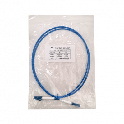 JBSLL1 LSZH Blindado 1mt LC-LC SM Simplex Jumper Cable Fibra 3.0mm 9/125um