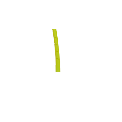 KS-12M PE Amarillo 12mt 12/15/0,85mm Espiral Atrapa Cable Ordenador