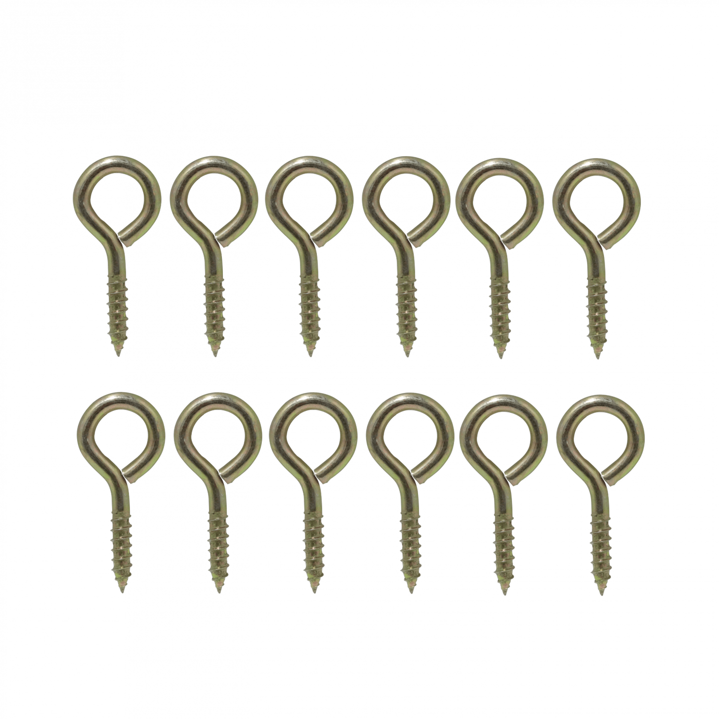 CANC-C27 12-piezas 1/2pulg Cuerda-6,5x25mm argolla-27mm-Cerrada 62mm-Largo-Total