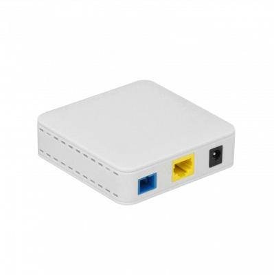WK-3801 WOLCK ONU XPON 1 puerto 1000 1 PON SC/PC monomodo 1310/1490nm incluye fuente 12V 5.5x2.1