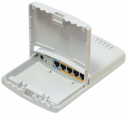 RB750P-PBR2 MIKROTIK Req-Cable Exterior 650MHz 5-100(4-PoE-out) L4 64mb 6-30VDC