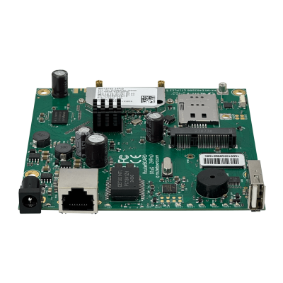 RB912UAG-2HPND MIKROTIK L4 2,4GHZ 2x2 MINIPCIE 1-1000 2-MMCX USB 600MHZ 64MB SIMCARD