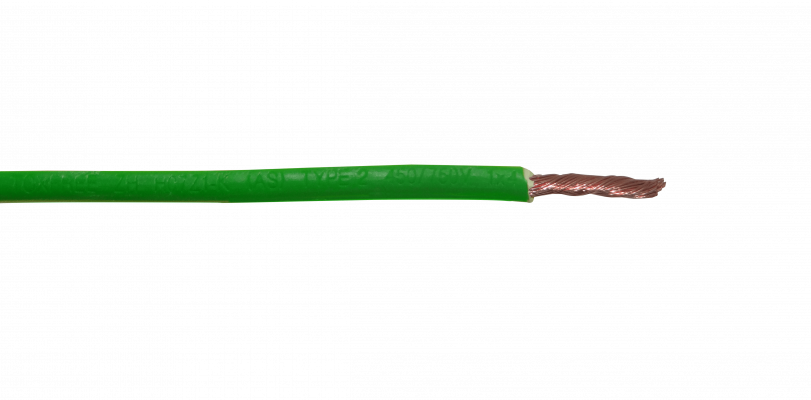 HZ4V EVA H07Z-1 4mm LSZH Verde/Amarillo 100 metros 750V Brasil Cable Multifilar Eléctrico