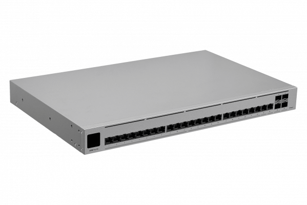 USW-PRO-HD-24 UBIQUITI 22-2500 2-10G 4-Puertos SFP+10G requiere-UniFi Conmutador L3