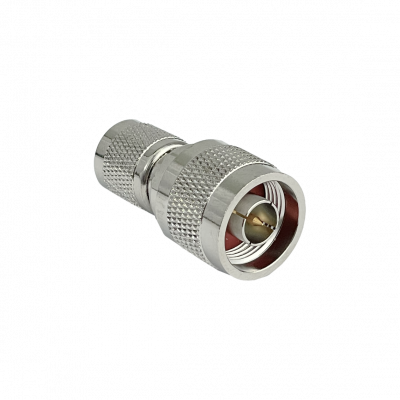 NMTM Conector coaxial adaptador N macho a TNC macho
