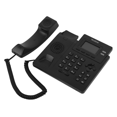 SIP-T31G YEALINK Teléfono VoIP 2 Cuentas SIP 2 Puertos LAN Incluye Fuente 5V Conector RJ9 para Auriculares PoE 802.3af