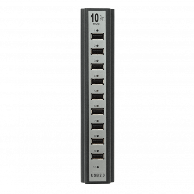 HUB-10 HUB 10-USB2.0 Cargador-2A inc-5VDC/10W