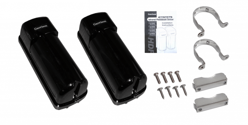SENSOR-4 GARRISON Detector Lineal de Doble Haz LK-25 para Uso en Interiores y Exteriores con Alcance de 25 Metros, Alimentación 11-30VDC y Consumo 45mA