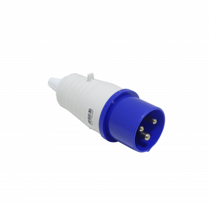 013-6 LEXO Modelo013-6h Conector Macho 16 Amperios IP44 250 Voltios Toma Industrial P17 2 Polos + Tierra