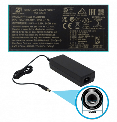 NVR4116-8P DAHUA NVR 16-Canales-IP 8-Puertos-PoE 5 Megapíxeles H.264 HDMI VGA 2-USB 1xSATA6TB 2RCA SMA