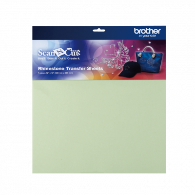 CARSTS1 BROTHER 7 Hojas 305x305mm Transfer Pedreria ScanNcut2 p/Plotter Corte