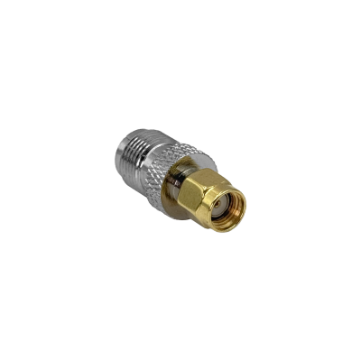 ZHRM Adaptador Coaxial de Hembra RP-TNC a Macho RP-SMA