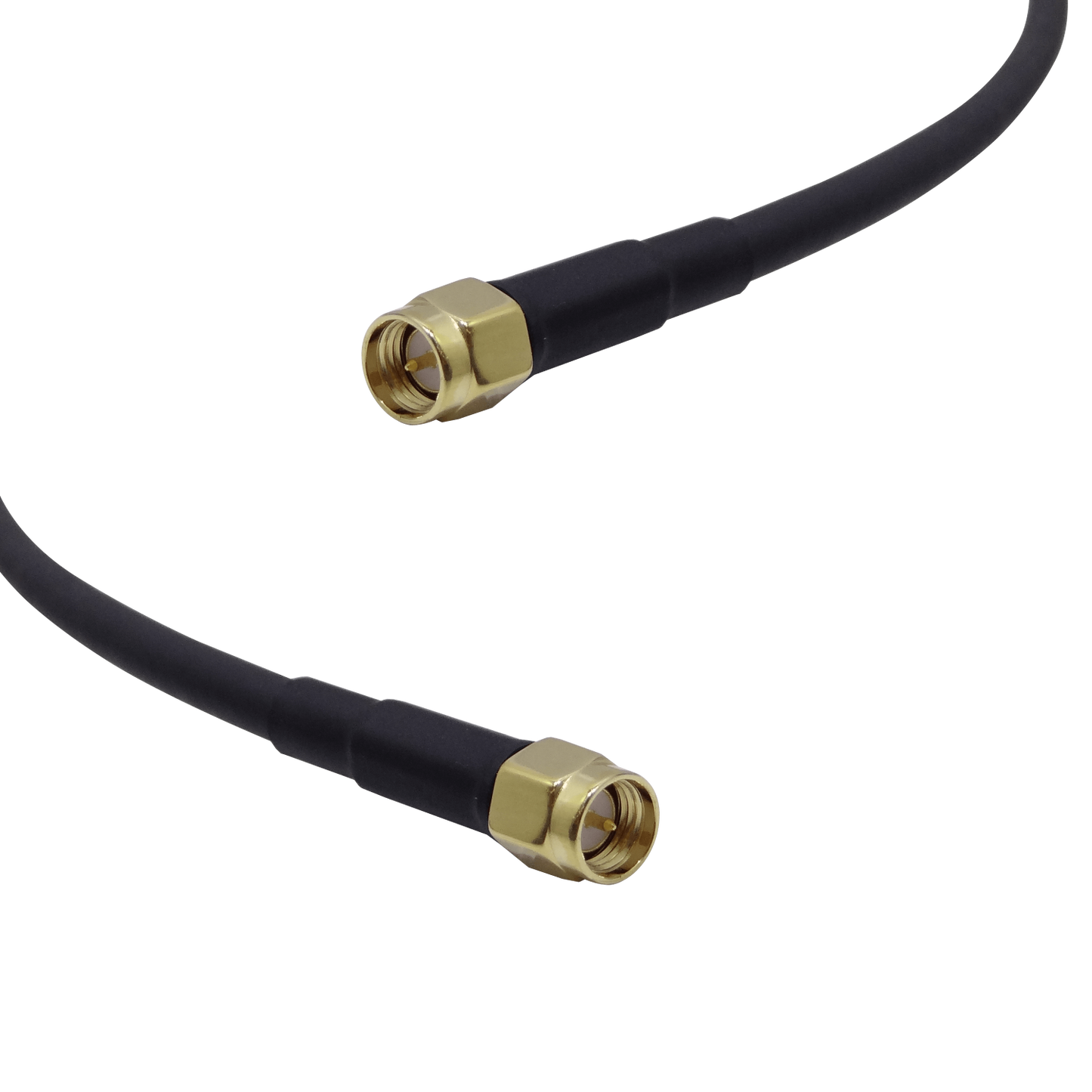 C1-SMSM1 Mikrotik 100cm Conector SMA-Macho a SMA-Macho Cable Coaxial Negro 1m SMASMA