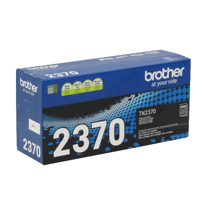 TN-2370 BROTHER Cartucho de Tóner con Rendimiento de 2600 Páginas para HL-L2360DW según Norma ISO/IEC