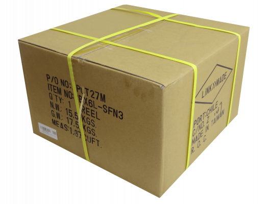 CBX6L-SFN3 LINKMADE Bobina 300mt SF/UTP Intemperie Cat6 Negro Unifilar