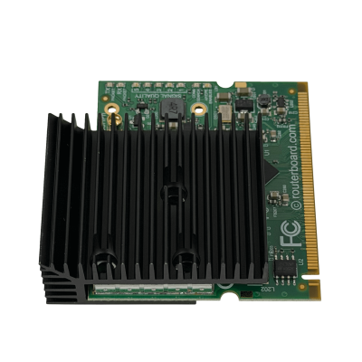 R5SHPN MIKROTIK Tarjeta MiniPCI AR9220 de 5GHz 29DBM 800MW con 1 Conector MMCX, Estándar A/N125 y 9 LEDs