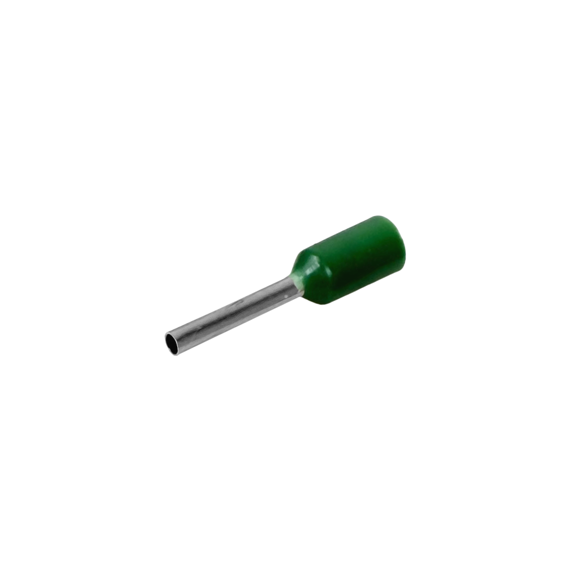 E0508-V Verde 0,5mm2 8/14mm 100-piezas AWG22 Terminales de Ferrula Aislados Engarzables