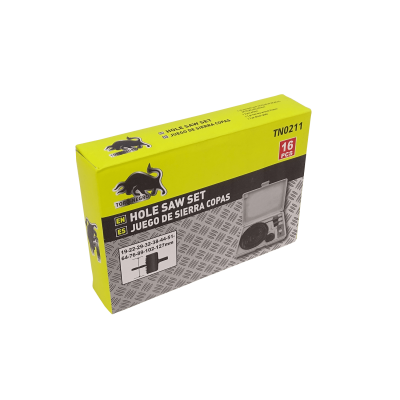 COPAS-MADERA FERRETOOLS 12-Copas Sierras Madera 19-127mm Juego-16-piezas TN0211