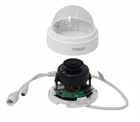 DOME-LITE IMOU Cámara Domo Inalámbrica IP 2MP WiFi 2.4GHz Lente 2.8/3.6mm Ranura MicroSD Fuente 12V/1A Incluida